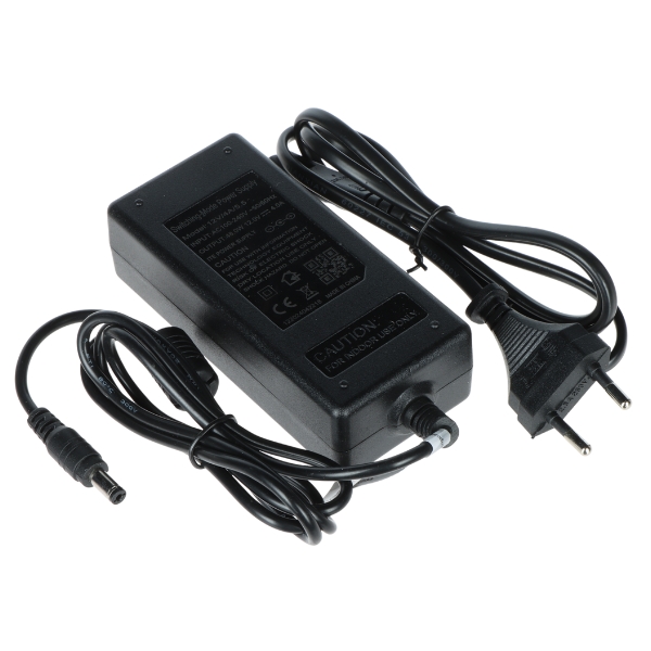 Zasilacz impulsowy 12V 4A do rejestratora kamer CCTV BitVision, wtyk 2.1/5.5mm.